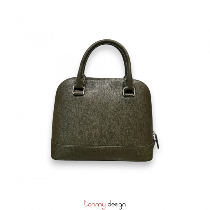 Túi Ella M xanh rêu 28 x 25 x 14cm